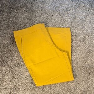 Mustard Yellow Pants